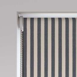 Linford Stripe Fire Retardant Blackout Made to Measure Roller Blind - thumbnail 3