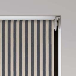 Linford Stripe Fire Retardant Blackout Made to Measure Roller Blind - thumbnail 4