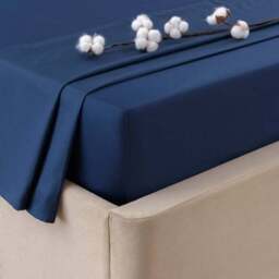 Dorma Smooth & Soft 300 Thread Count 100% Cotton Sateen Flat Sheet - thumbnail 2