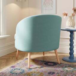 Marcie Luxe Velvet Cocktail Chair - thumbnail 2