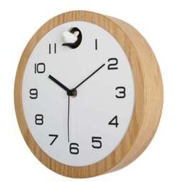 Interval Modern Round Cuckoo Wall Clock - thumbnail 3