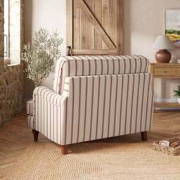 Beatrice II Folkstone Stripe Snuggle Chair - thumbnail 2