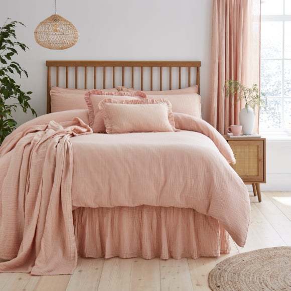 Cotton Muslin Frilled Valance - image 1