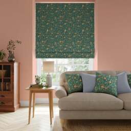 William Morris At Home Bird & Pomegranate Made To Measure Roman Blind
