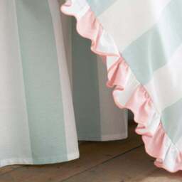 Emmy Frilled Stripe 100% Cotton Valance - thumbnail 2