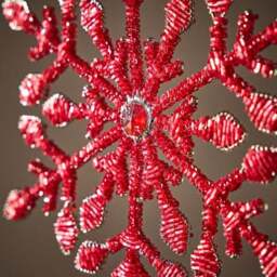 Metal Snowflake Tree Topper - thumbnail 2