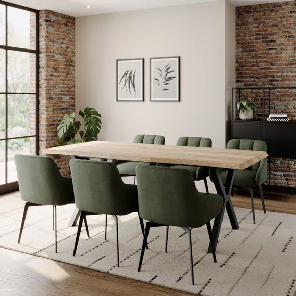 Ezra II 4-6 Seater Extendable Rectangle Dining Table - image 1