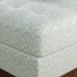 Zoe Ditsy Floral Square Storage Footstool - thumbnail 4