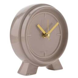 Interval Ceramic Round Mantel Clock - thumbnail 3