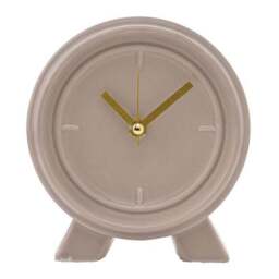 Interval Ceramic Round Mantel Clock - thumbnail 2