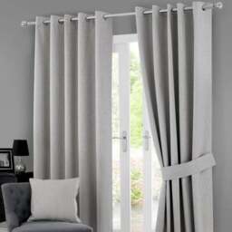 Solar Blackout Eyelet Curtains - thumbnail 2