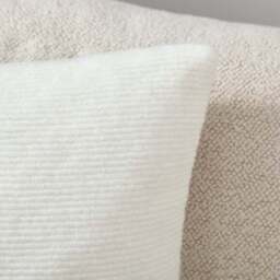Flaxley Ribbed Square Cushion - thumbnail 2
