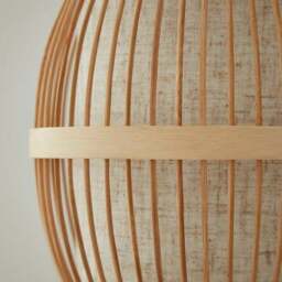 Kiva Boho Bamboo Wall Light - thumbnail 3