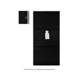 Artus Aluminium Rectangle Full Length Wall Mirror - thumbnail 3
