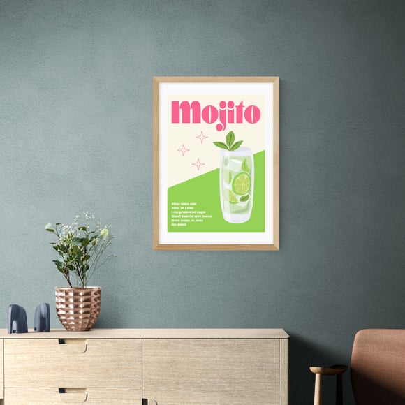 East End Prints Mojito Cocktail Print by Luxe Poster Co - image 1