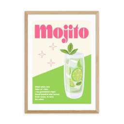 East End Prints Mojito Cocktail Print by Luxe Poster Co - thumbnail 2