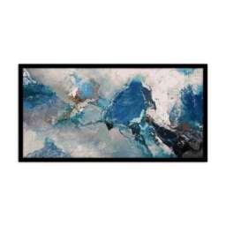 Hurricane Blue Framed Print - thumbnail 2