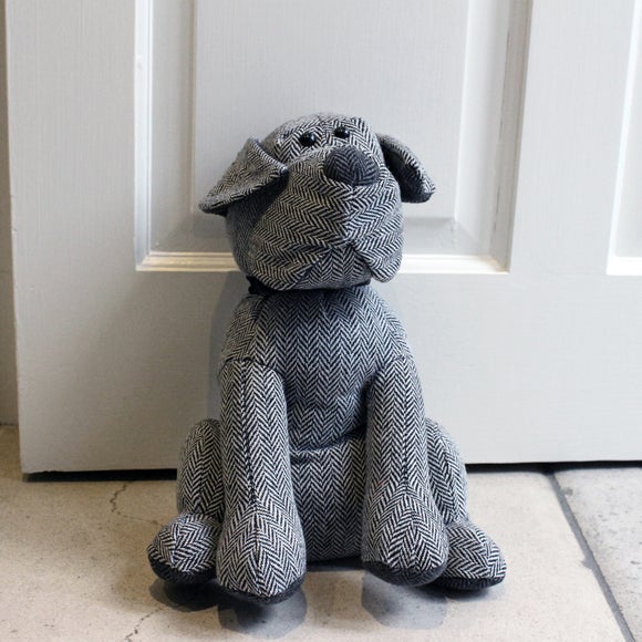 Riva Home Herringbone Dog Doorstop - image 1