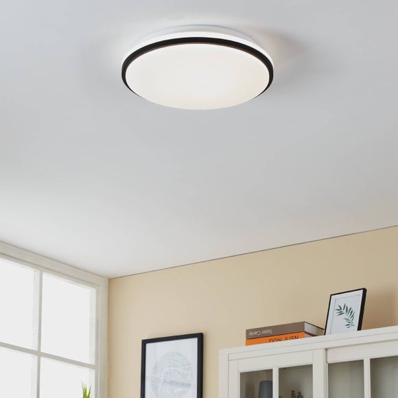 EGLO Pinetto LED Circular Flush Ceiling Light - image 1