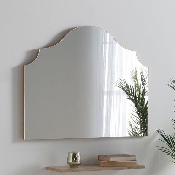 Yearn Precious Arched Overmantel Wall Mirror - image 1