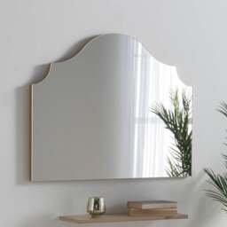 Yearn Precious Arched Overmantel Wall Mirror - thumbnail 1