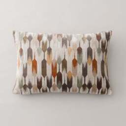 Kelso Cut Velvet Rectangle Cushion - thumbnail 2
