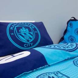 Man City Flashy Quilt Cover and Pillowcase Set - thumbnail 4