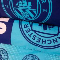 Man City Flashy Quilt Cover and Pillowcase Set - thumbnail 6