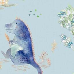 Little Adventurers Jurassic Made to Measure Roman Blind - thumbnail 2