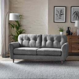 Sven Tonal Weave 3 Seater Sofa - thumbnail 3