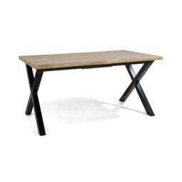 Ezra 4-6 Seater Rectangular Extendable Dining Table, 160-200cm - thumbnail 6