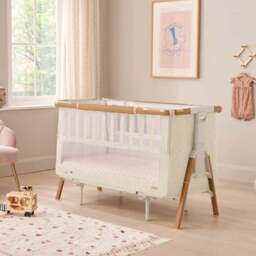 Tutti Bambini CoZee XL Bedside Crib Cot - thumbnail 2