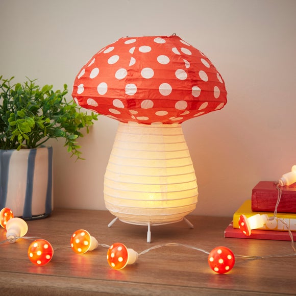 Mushroom Paper Table Lamp - image 1