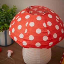 Mushroom Paper Table Lamp - thumbnail 3