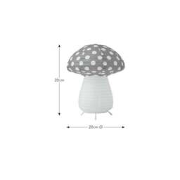 Mushroom Paper Table Lamp - thumbnail 6