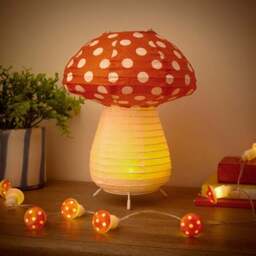 Mushroom Paper Table Lamp - thumbnail 2