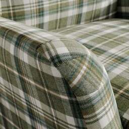 Charnwood Check Occasional Armchair - thumbnail 3