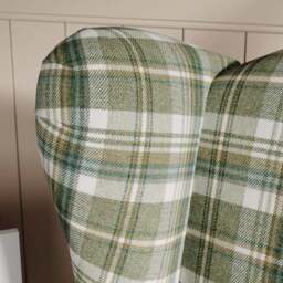 Charnwood Check Occasional Armchair - thumbnail 4