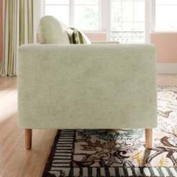 Max Soft Tonal Chenille 3 Seater Sofa - thumbnail 3