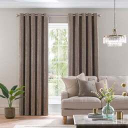 Chenille Eyelet Curtains (Blackout Available) - thumbnail 2