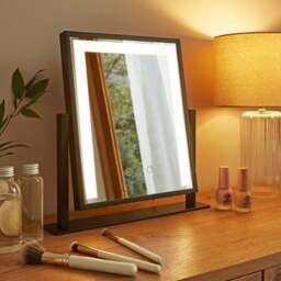 Rectangle Light Up Dressing Table Mirror