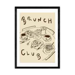 East End Prints Brunch Club Print - thumbnail 2