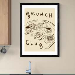East End Prints Brunch Club Print - thumbnail 1