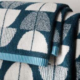 Lunar Geo Cotton Towel - thumbnail 1