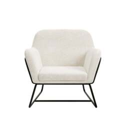 Charles Boucle Armchair - thumbnail 2