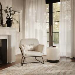 Charles Boucle Armchair - thumbnail 1