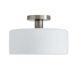 Amelie Opal Glass Flush Ceiling Light - thumbnail 5