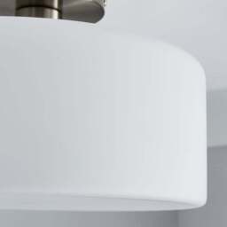 Amelie Opal Glass Flush Ceiling Light - thumbnail 3