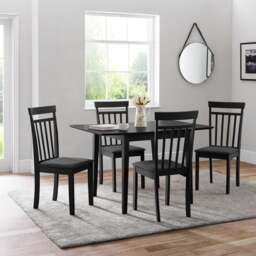 Rufford 4 Seater Dining Table with 4 Coast Chairs - thumbnail 1