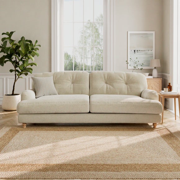 Martha Chunky Chenille 4 Seater Sofa - image 1